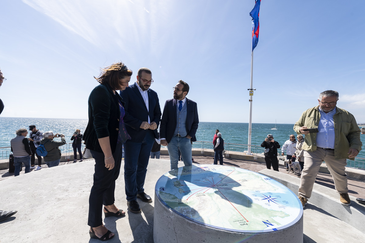 Inauguració mirador bocana del Port